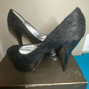 Lace heels